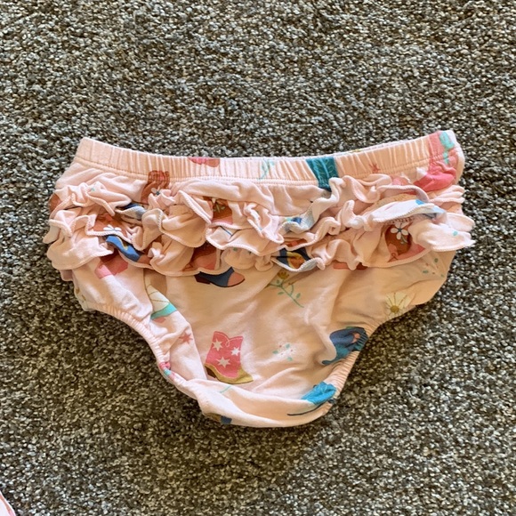 Angel Dear Cowgirl Boots Dress and Bloomer set 18-24M - Picture 2 of 7